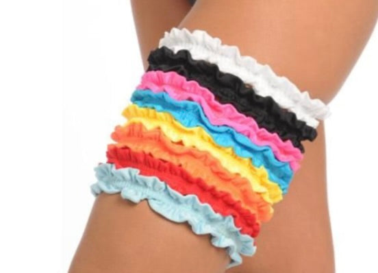 Ruffle Garter - Multiple Colors